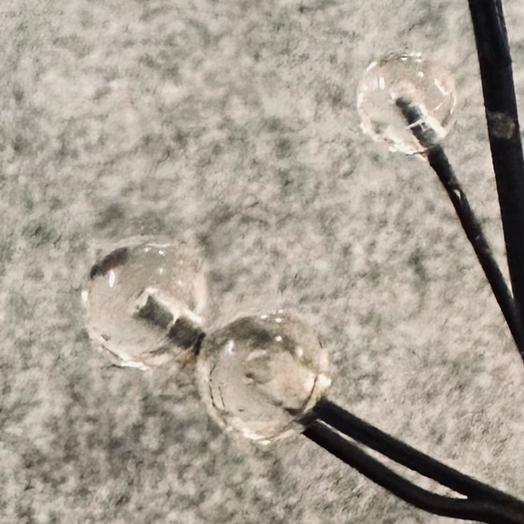 Pair of metal candelabra candle holders - Picture 5 of 7